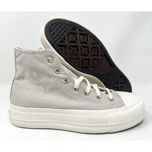 Converse Chuck Taylor All Star Lift Platform Womens Golden Element Size 6.5